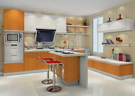 開(kāi)放式廚房裝修效果圖