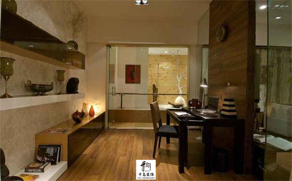 開(kāi)放式書(shū)房要注重儲(chǔ)物空間