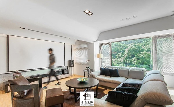 造型妝點(diǎn)，化解梁柱壓迫