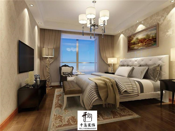 現(xiàn)代簡約風臥室裝修營造溫馨的臥室光線