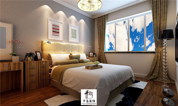 臥室裝修選現(xiàn)代簡約風，節(jié)約預算又溫馨