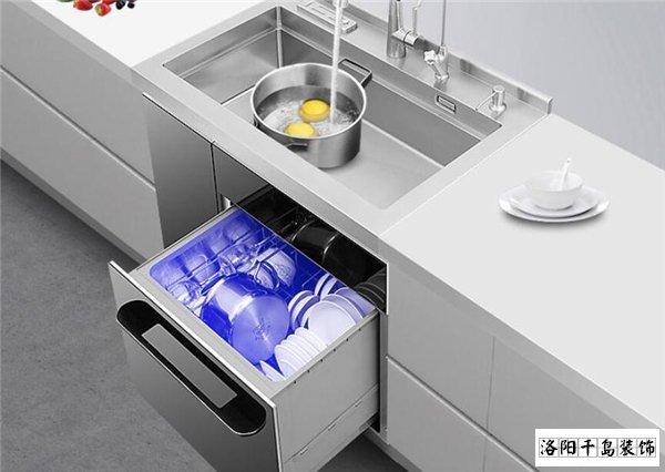 集成式水槽，儲物多功能