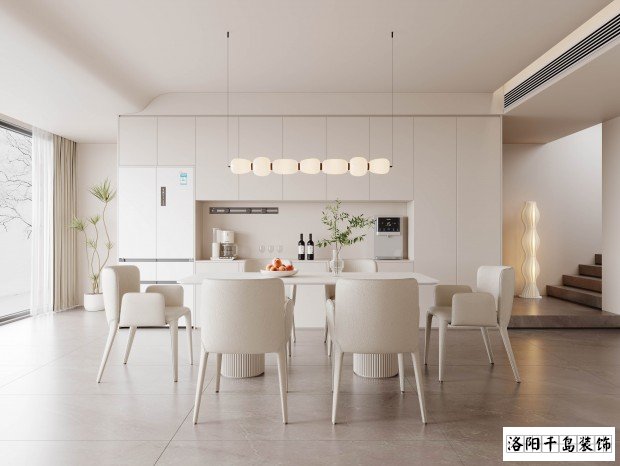 現代簡約風餐廳裝修案例